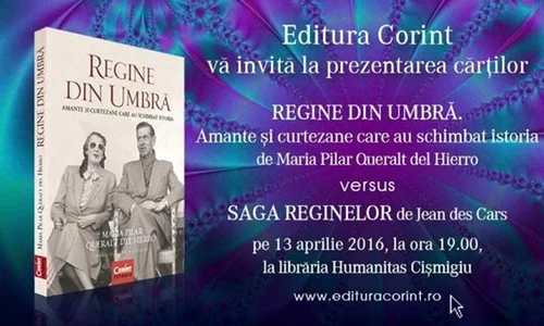 Regine din umbră vs  Saga reginelor la Humanitas Cișmigiu jpeg