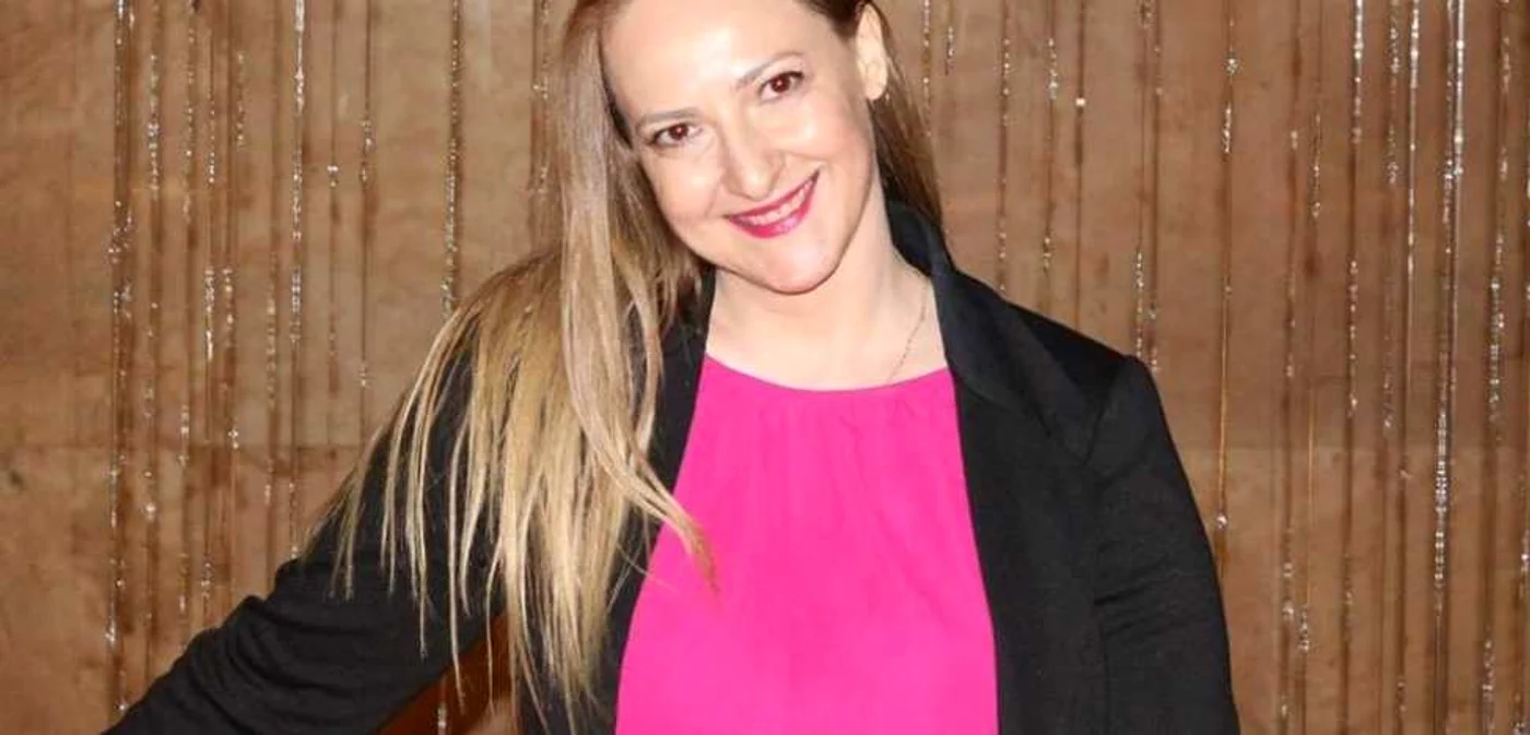 Profesoara de engleză şi lingvista Alina Tacu, nepoata lui Emil Palade FOTO Arhiva personală