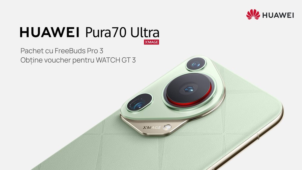 Seria HUAWEI Pura 70 setează noi standarde în materie de design și fotografie pe mobil