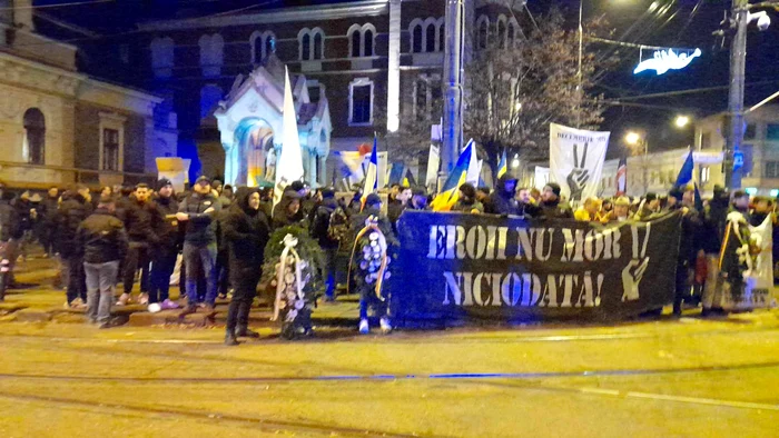 Marșul "Eroii nu mor niciodatâ" FOTO Ștefan Both