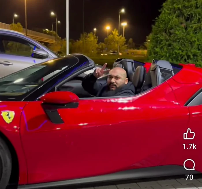 VIDEO Bolidul de 600.000 euro cu care se lăuda Dani Mocanu, primit înainte de condamnarea definitivă de 4 ani