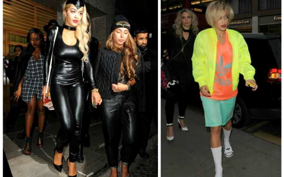 Rita Ora în ţinutele sale de oraş FOTO WENN