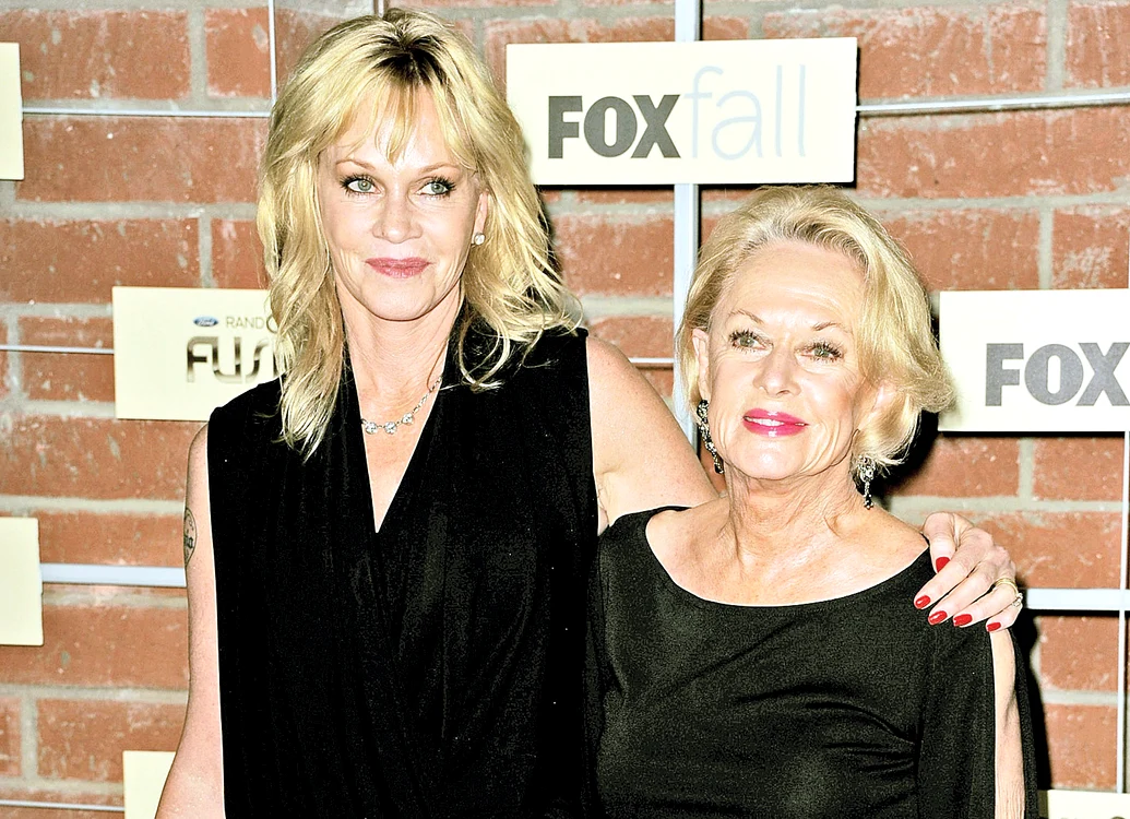 Împreună cu fiica ei,  Melanie Griffith 