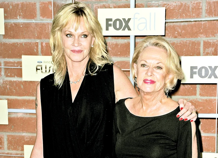 Împreună cu fiica ei, Melanie Griffith