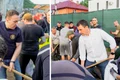 ministrii tanczos barna si bogdan ivan la lopata in zona afectata de inundatii la praid nu plecam acasa pana nu rezolvam 977484 jpg