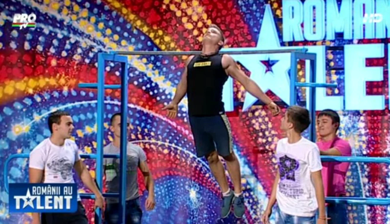 Senzaţie la bară la «Românii au talent»