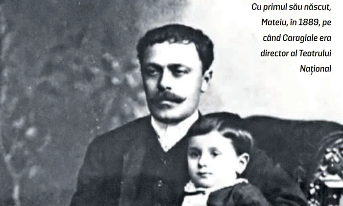 O relație complicată   La moartea tatălui său, fiul lui Caragiale a scris «rânduri nereproductibile  Să le lăsăm uitării» jpeg