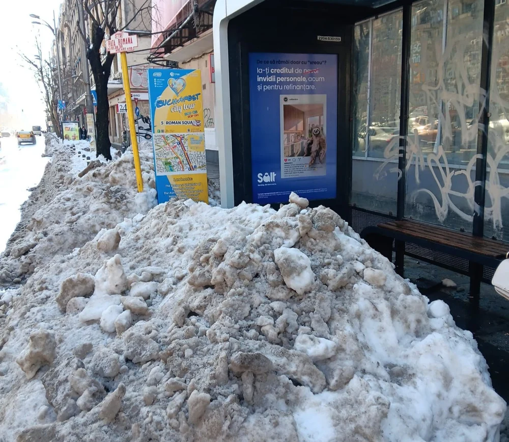 Amenzi în lanț după ziua în care Bucureștiul a fost paralizat de ninsoare. Utilajele raportate pe teren au existat doar în acte