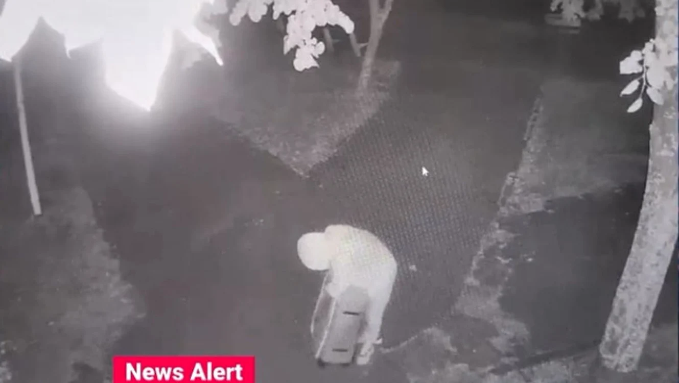 Loredana a dus geamantanul în parc / foto: captură video