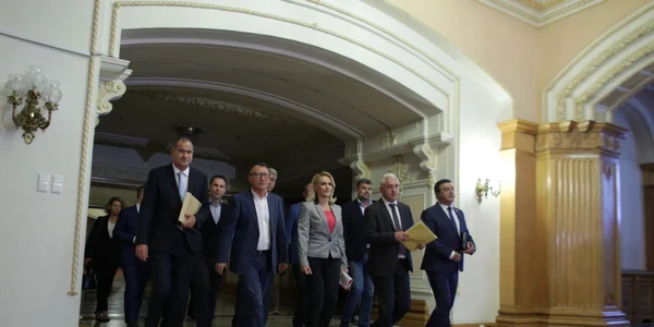 Paul Stănescu şi Gabriela Firea CEX FOTO Inquam Photos Octav Ganea