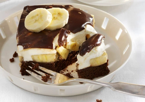tort cu crema de branza si banane jpeg