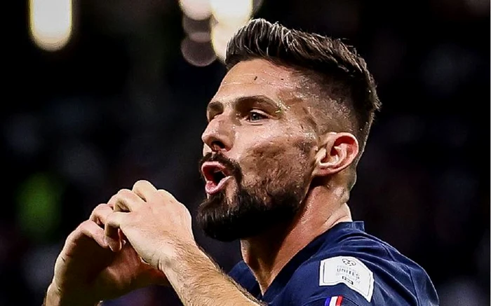 Olivier Giroud, un atacant pe val în Qatar. FOTO: Facebook