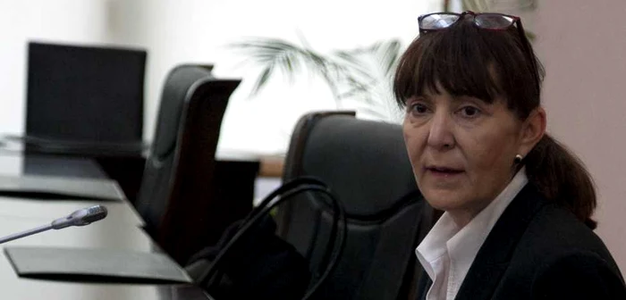 Vicepreşedintele PDL Monica Macovei a coordonat redactarea Codului Etic al Alianţei România Dreaptă FOTO: Mediafax
