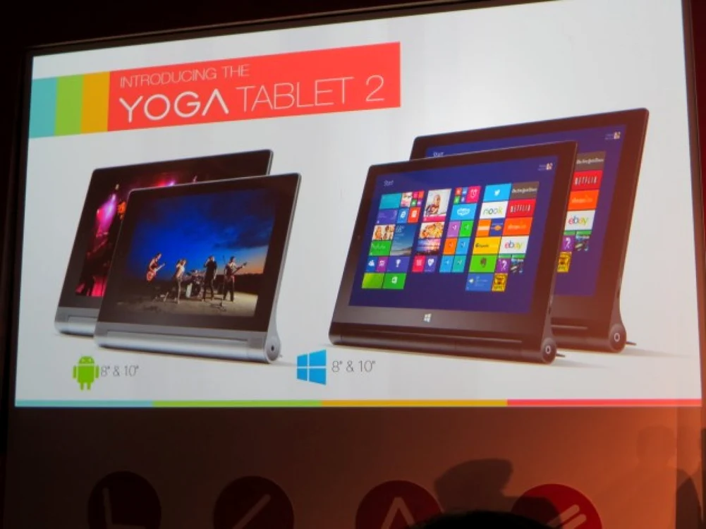 Cele patru tablete din seria Yoga de 8 şi 10 inci FOTO Adevărul