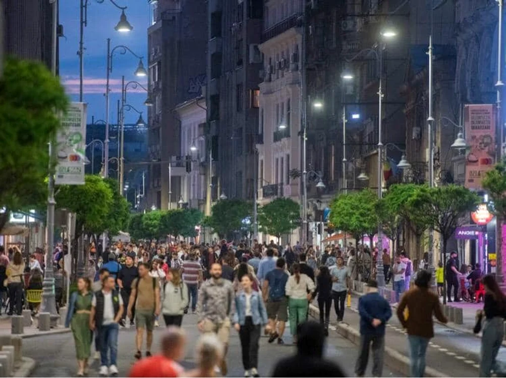 Calea Victoriei pietonală. Foto: ziare.com