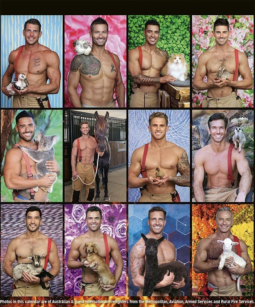 Pompierii australieni dezvăluie mult așteptatul Calendar 2026 în cinci ediții. Imagini incendiare care sprijină cauze caritabile din întreaga lume