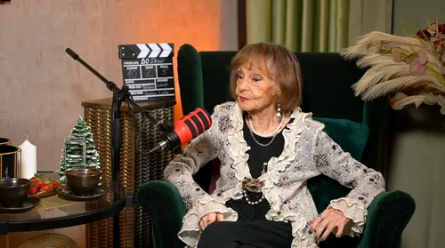 Marina Voica la podcastul „DO” by Doinița Oancea. FOTO: captură de ecran