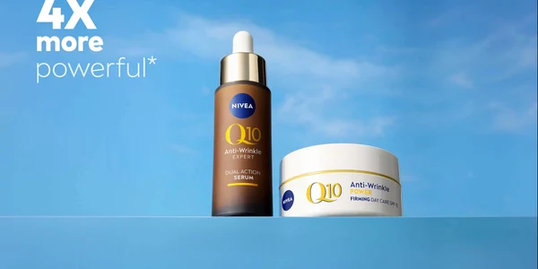 adevarul  Serumul NIVEA Q10 Dual Action Cu ingredientul inovativ GLYCOSTOP previne și reduce ridurile cauzate de zahăr jpg