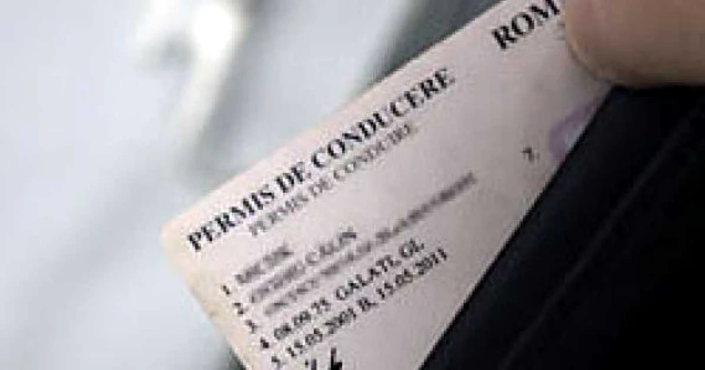 Bărbatul a prezentat un permis de conducere fals