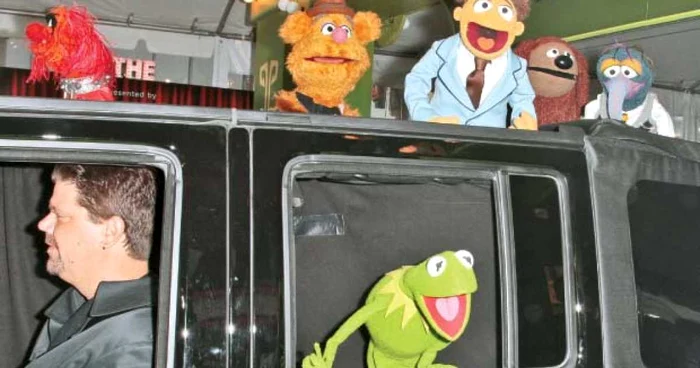 Câteva dintre celebrele păpuşi Muppets