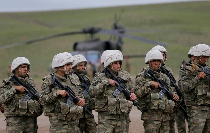 Soldați azeri/FOTO:X