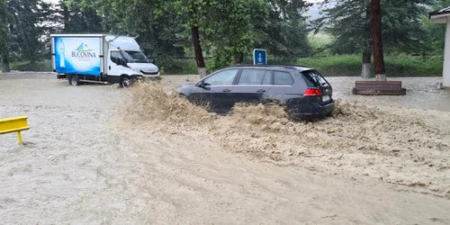 Rupere de nori la Slănic Prahova