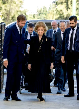 Regina Sofia a Spaniei în doliu. FOTO: Profimedia