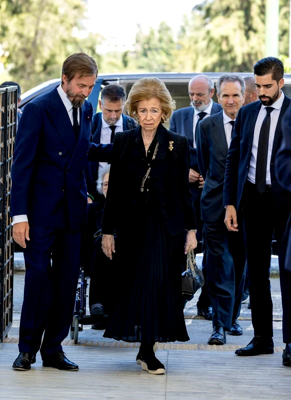 Regina Sofia a Spaniei în doliu. FOTO: Profimedia