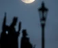 Superluna albastră - sângerie în Praga.  FOTO EPA-EFE