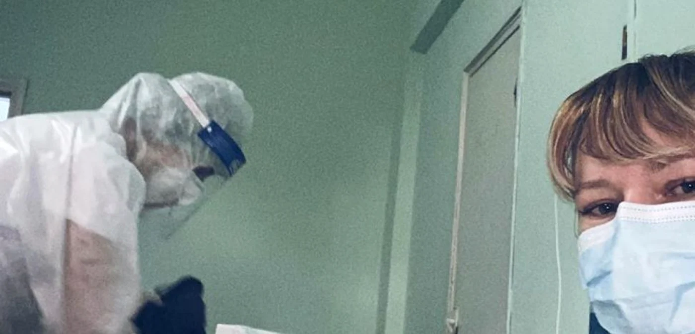 Anca are numai cuvinte de laudă la adresa personalului medical FOTO Anca Silaghi