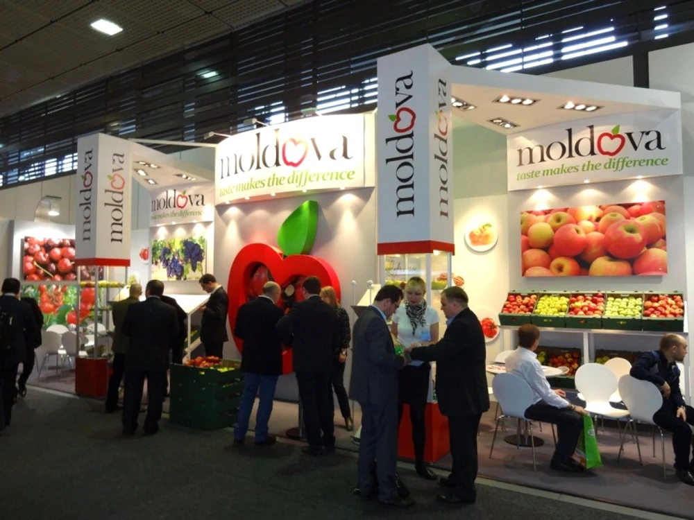 Producătorii de fructe din Moldova la expoziţia Fruit Logistica din Berlin FOTO aced.md