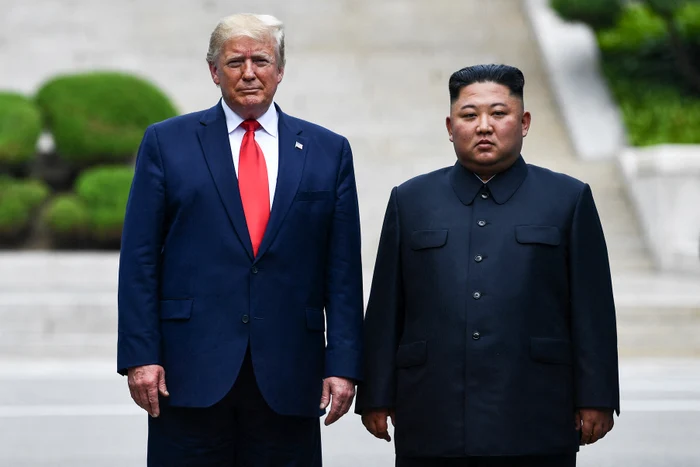  Donald Trump și Kim Jong-Un   FOTO AFP