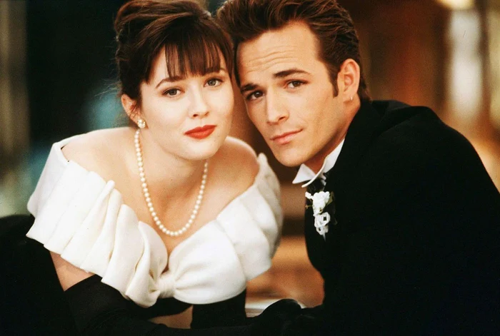 Dylan şi Brenda au format un cuplu de poveste în "Beverly Hills, 90210" (Foto> Profimedia).