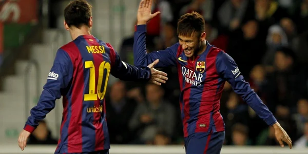 Messi Neymar FOTO AP