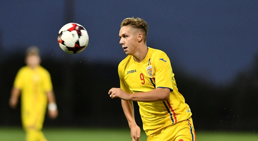 Loius Munteanu cochetează cu naționala mare. Foto Sportpictures