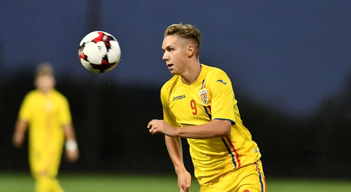 Loius Munteanu cochetează cu naționala mare. Foto Sportpictures