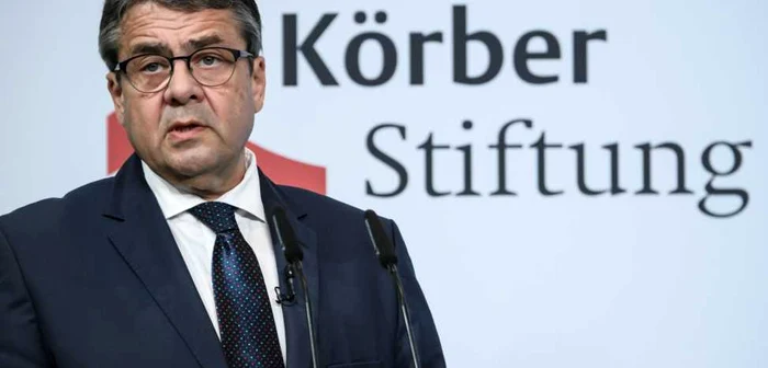 Sigmar Gabriel, ministrul german de Externe Foto: EPA