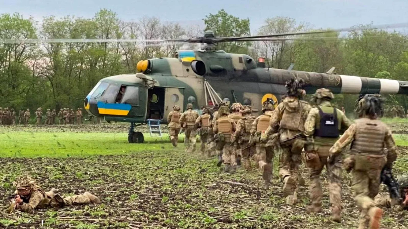 Brigada 82 Aeropurtată este considerată un vârf de lance al contraofensivei Ucrainei FOTO Facebook