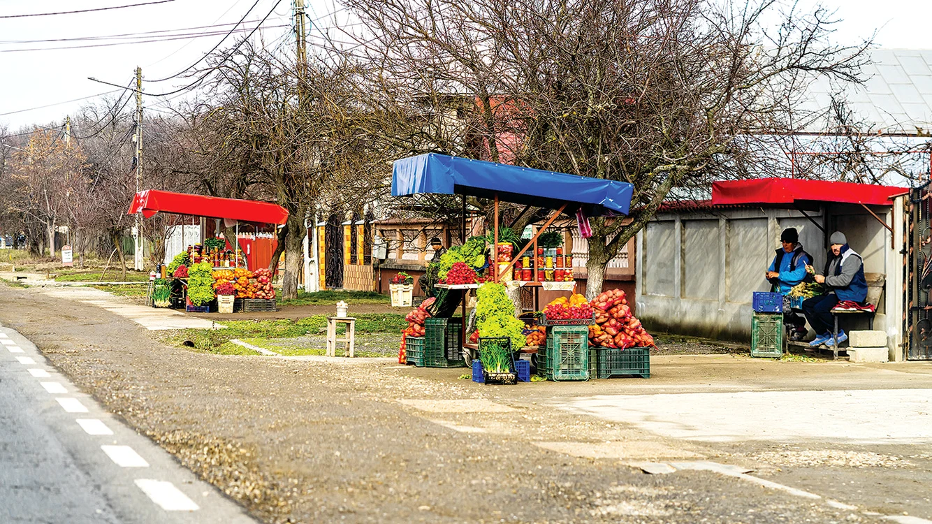 Majoritatea produselor scoase la vânzare în fața curților nu sunt din producția proprie a țăranilor