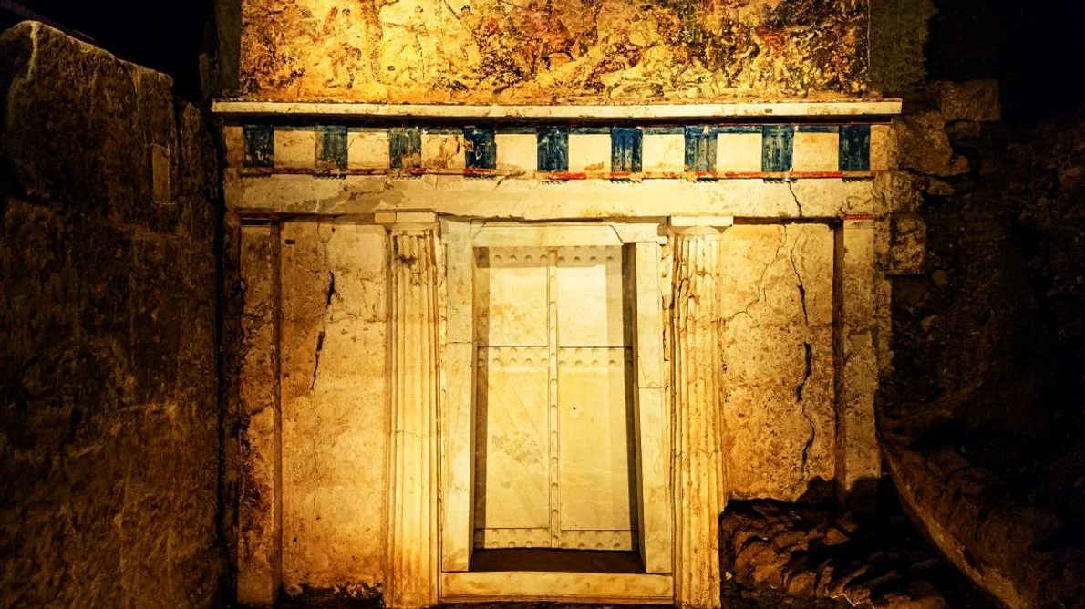 Unde a fost îngropat regele Filip al II lea al Macedoniei? Enigma mormintelor de la Aigai  jpeg