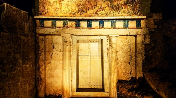 Unde a fost îngropat regele Filip al II lea al Macedoniei? Enigma mormintelor de la Aigai jpeg