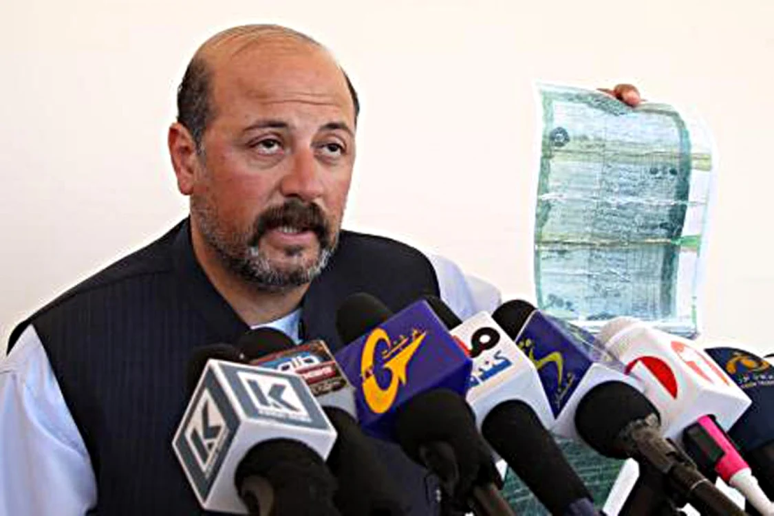 Hashmat Karzai, vărul preşedintelui afgan Hamid Karzai, a fost ucis de un kamikaze  FOTO AFP