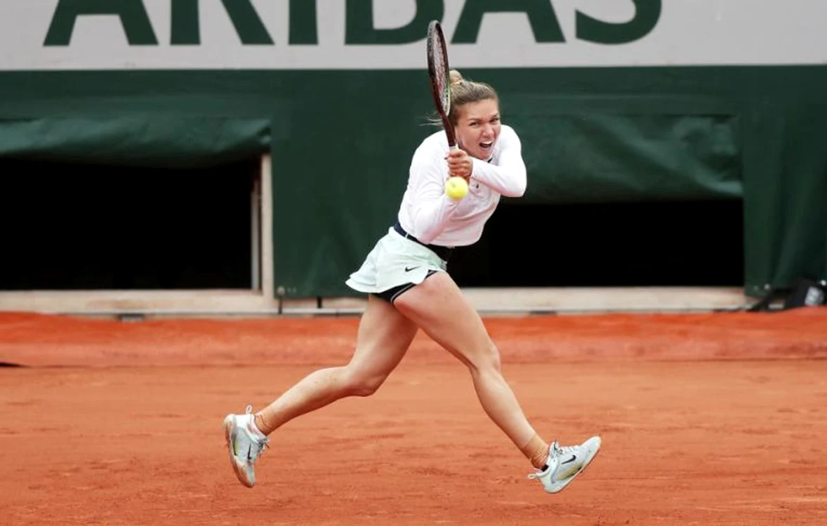 Simona Halep la Roland Garros (FOTO: EPA)