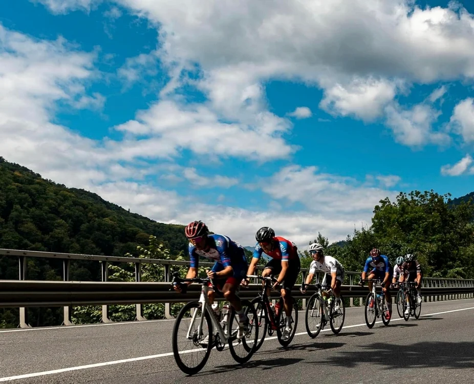 Trofeul Celor 3 Capitale. FOTO: Federaţia Română de Ciclism