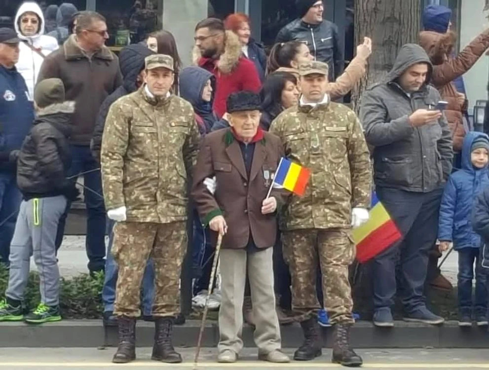 Emil Veţeleanu, într-o imagine emoţionantă