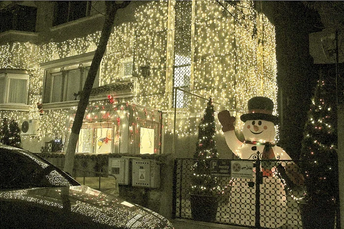 Vila Oanei din Dorobanți arăta ca în povești, în decembrie