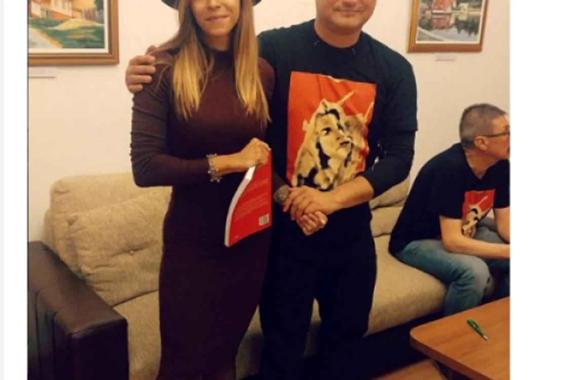 Iosefina Pascal cu Mirel Palada  FOTO VK/KIMI PASCAL