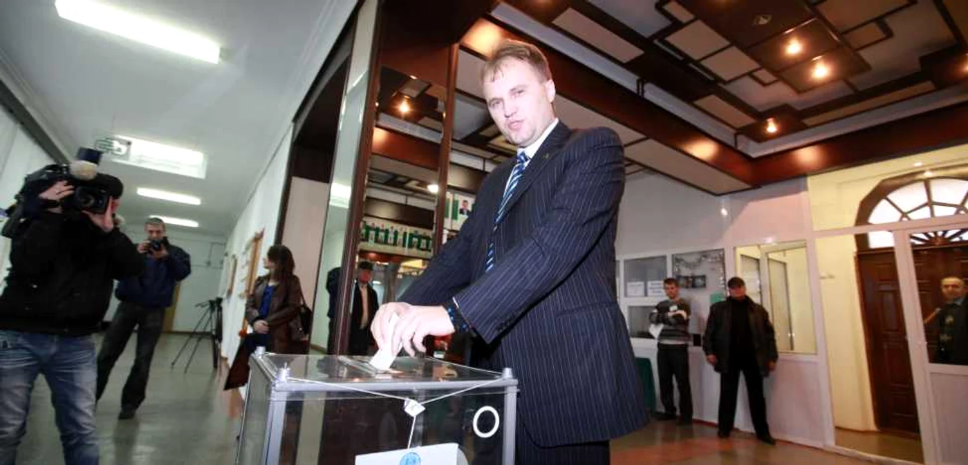 Evgheni Şevciuk a votat la Râbniţa