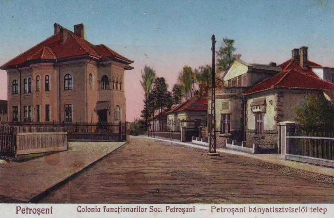 FOTO Petroşani şi Valea Jiului în urmă cu un secol