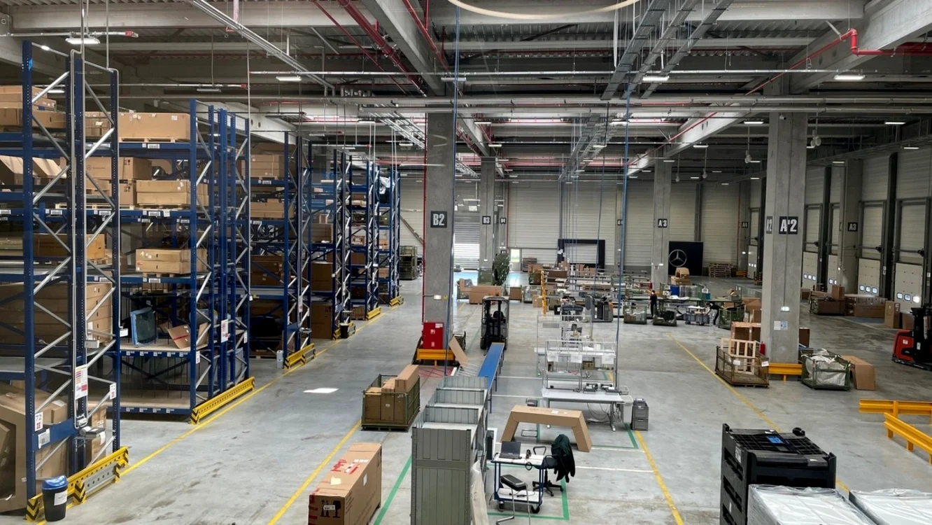 centru logistica mercedes